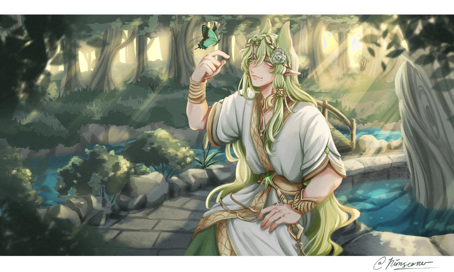 June's full illustration June's full illustration